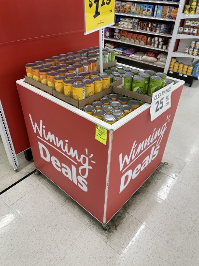 PORTABLE BIN MERCHANDISER