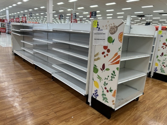 16FT OF MADIX GONDOLA SHELVING
