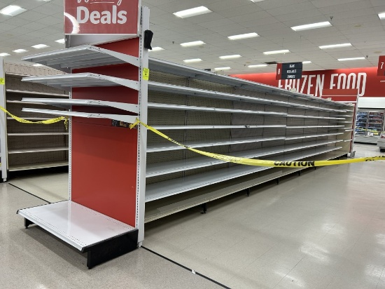 32FT OF MADIX GONDOLA SHELVING