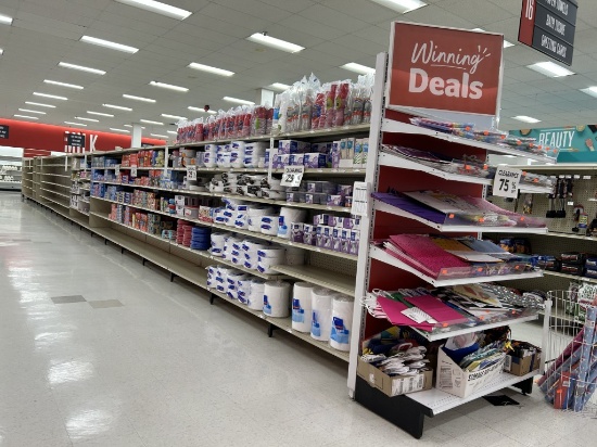 79FT OF MADIX GONDOLA SHELVING