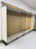14FT OF MADIX WALL SHELVING