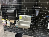 ADVANCE HAND SINK W/ SOAP AND PAPER TOWEL DISPENSER