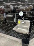 ADVANCE HAND SINK W/ SOAP AND PAPER TOWEL DISPENSER