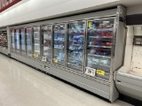 9 DOOR RUN OF KYSOR WARREN LOW TEMP REACH-IN CASES