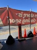 WEIGHTED BASE SIGN POSTS