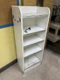 WOODEN SHELVING UNIT