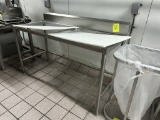 60IN X 25IN X 40IN POLYTOP TABLE