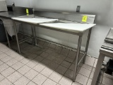60IN X 25IN X 40IN POLYTOP TABLE