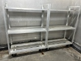 ASSORTED ALUMINUM COOLER CARTS