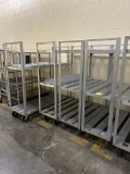 ASSORTED ALUMINUM COOLER CARTS