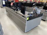 UNMARKED SINGLE BELT CHECKSTAND (NO POINT OF SALES)