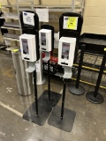 SANITIZER DISPENSERS W/ STANDS
