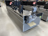 UNMARKED SINGLE BELT CHECKSTAND (NO POINT OF SALES)