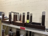 24IN X 24IN X 23IN WOODEN MERCHANDISING TABLES