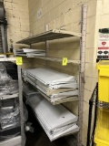 8FT OF MADIX WALL SHELVING