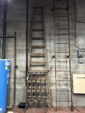 12FT WOODEN A-FRAME LADDER