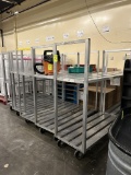 ASSORTED ALUMINUM COOLER CARTS