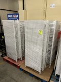 PALLETS OF 20IN PEG HOOK MERCHANDISERS