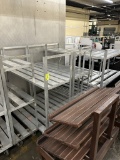 ASSORTED ALUMINUM COOLER CARTS