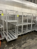 ASSORTED ALUMINUM COOLER CARTS