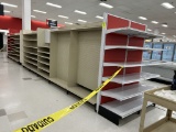 36FT OF MADIX WALL SHELVING
