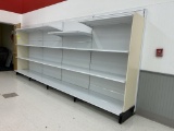 16FT OF MADIX WALL SHELVING