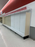 24FT OF MADIX WALL SHELVING