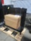 Free standing grocery side stack