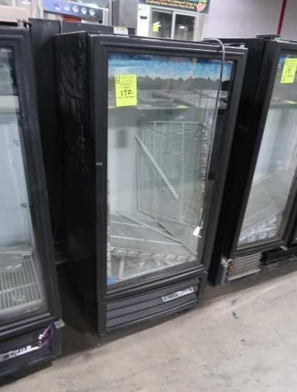 True glass door refrigerated merchandiser