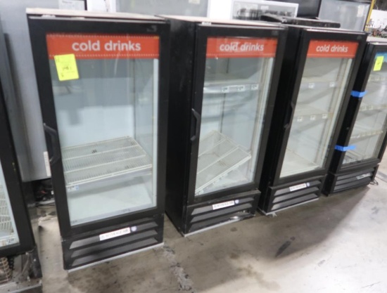 Beverage Air glass door refrigerated merchandisers