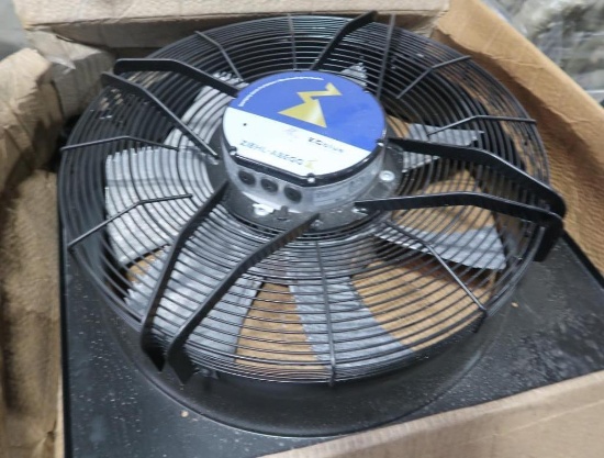 Four 25" Wall Fans