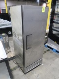 True single door stainless freezer
