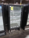 True glass door refrigerated merchandiser