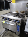 Imperial 2-burner stove w/ griddle & convection oven