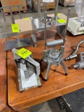 Nemco vegetable dicer and tomato slicer