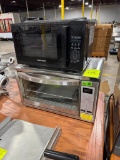 Chefman microwave and Oster toaster oven