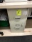 TWO DRAWER METAL FILE CABINET