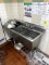 TWO COMPARTMENT STAINLESS SINK