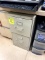 TWO DRAWER METAL FILE CABINET
