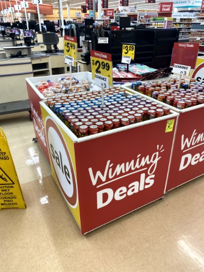 PORTABLE MERCHANDISER DISPLAYS