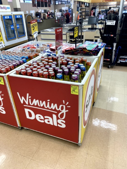 PORTABLE MERCHANDISER DISPLAYS