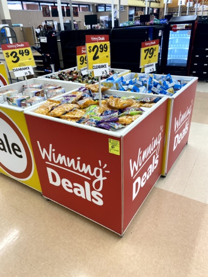 PORTABLE MERCHANDISER DISPLAYS