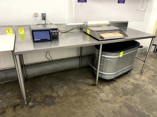 STAINLESS STEEL TABLE