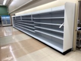 35FT RUN OF MADIX SHELVING