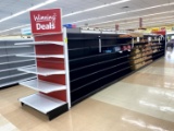 36FT RUN OF MADIX SHELVING