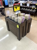 RECTANGLE WOOD MERCHANDISER