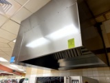 EXHAUST HOOD (ROOFTOP FAN NOT INCLUDED)