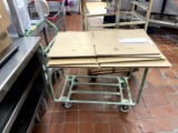 GREEN PRODUCE CART
