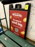 A FRAME SIGNAGE