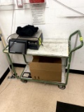 GREEN PRODUCE CART